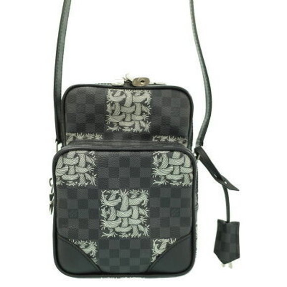 Louis Vuitton Damier Graphite Black Amazon Shoulder Bag - Picture 1 of 8
